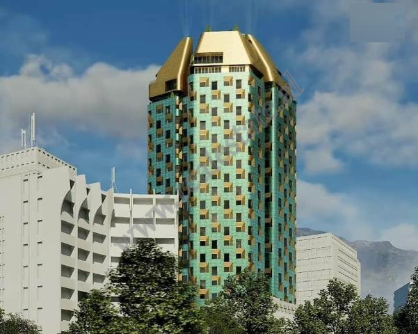 Apartament 1+1 ne shitje  tek Bazaar Gate ne Tirane